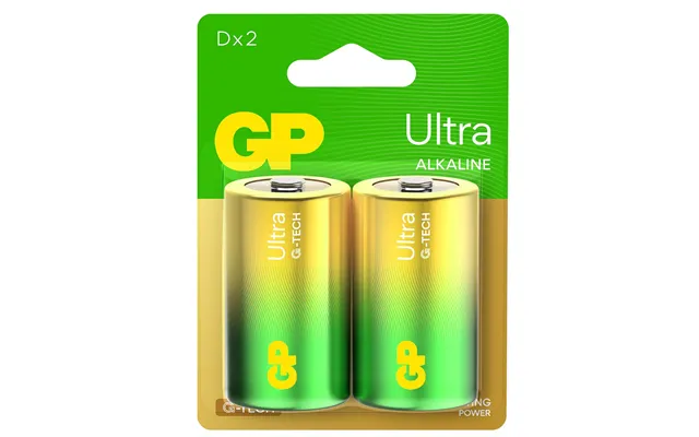 Gp D Battery Alkaline 1.5v - 2 Pack