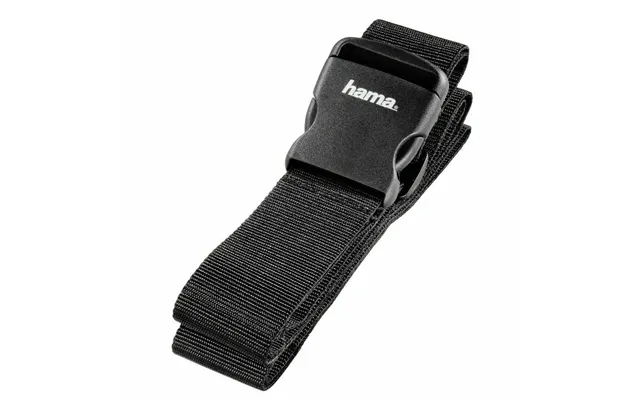 Hama Premium Adjustable All Size Suitcase Luggage Safe Strap Black