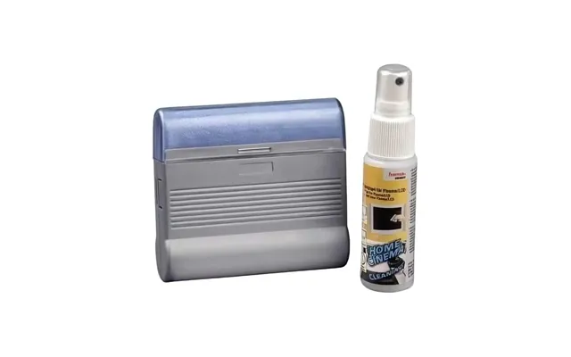 Hama Wet Dry Cleaning Cloth & Liquid Kit For Screen Laptop Lcd Tft Tv Camera Phone