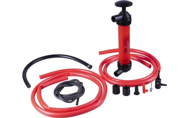 Hand Transfer Siphon Syphon & Air Pump Fuel Oil Water Liquid Fluid Extractor Kit