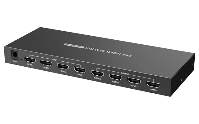 Hdmi Switch Matrix 4x4 Port 4k Uhd 60hz V2.0 4 In 4 Out Selection