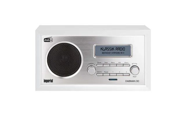 Imperial Dabman 30 Dab Radio Speaker Fm & Dab Digital - White