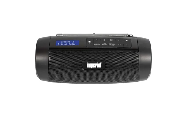 Imperial Dabman Go Dab Portable Radio Speaker With Bluetooth, Fm & Dab Digital - Black
