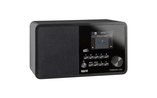 Imperial Dabman I150 Dab Internet Radio Speaker With Wifi, Fm, Usb & Dab Digital - Black