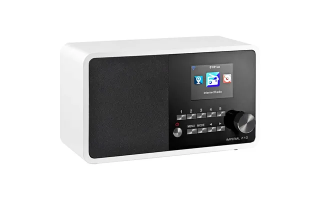 Imperial I110 Wi-fi Internet Radio With Media Player Function White
