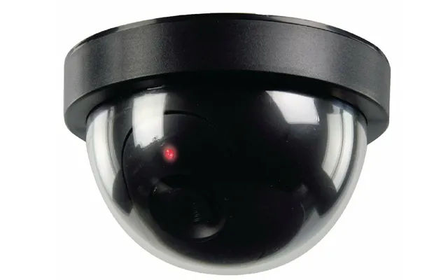 König Dummy Led Dome Cctv Security Camera Deterrent With Red Flashing Light