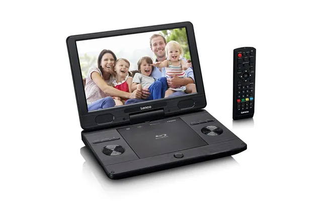 Lenco Brp-1150bk 11.5 Portable Blu-ray Dvd Player Hd Screen - Surround Sound