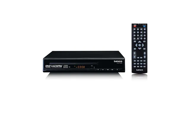 Lenco Dvd-120bk Compact Dvd Cd Full Hd Player With Usb Playback