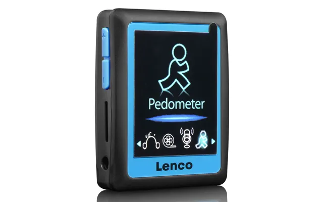 Lenco Mp3 4 Player With Pedometer 4gb Blue