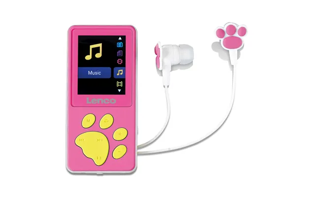 Lenco Mp3 Mp4 Player 8gb Pink