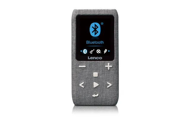 Lenco Mp3 Mp4 Player Bluetooth 8gb Micro Sd Card Expansion Grey