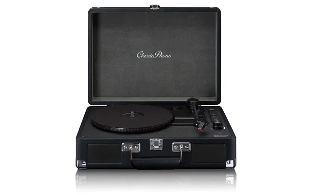 Lenco Tt-115 Retro Viynl Record Turntable With Built-in Speakers, Bluetooth, Usb Play Encode & Aux Output - Black