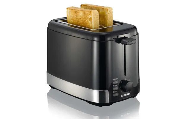 Melissa 2 Slice Toaster With Wide Slots - Bun Warming Rack