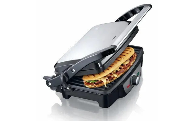 Melissa 2-in-1 Electric Panini Press & Grill - Fold-out