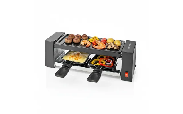 Melissa Electric Raclette Gourmet Grill - 2 Person Indoor Non-stick Tabletop Cooker