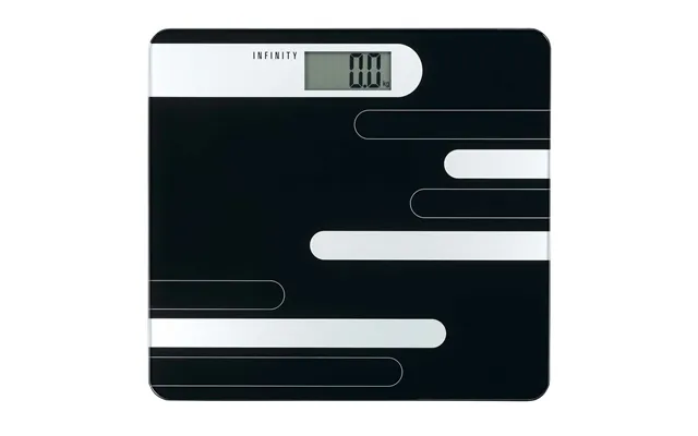 Melissa Personal Body Scale 180 Kgs Black Silver product image