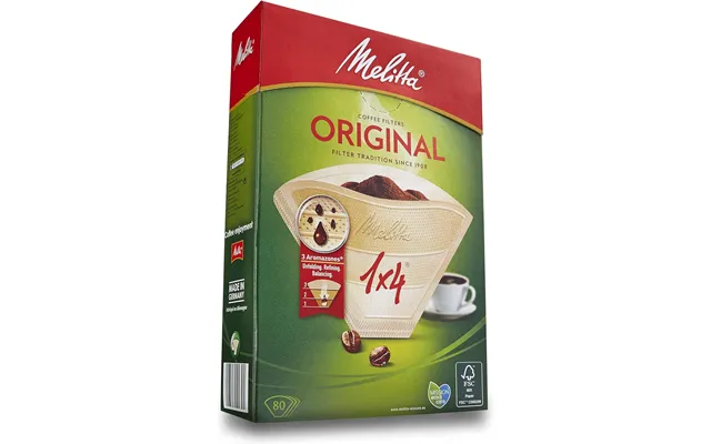 Melitta 6658076 Pack Original Size 1x4 - 80