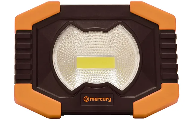 Mercury Compact Portable Led Cob Bright Work Light And Torch - 2 In 1