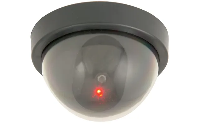 Mercury Dummy Led Dome Cctv Security Camera Deterrent With Red Flashing Light