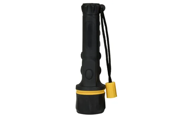 Mercury Heavy Duty Led Weather Proof Rubber Torch 2 X Aa Type Battery