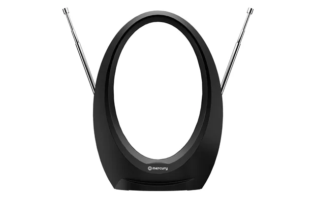 Mercury Loop Type Indoor Hdtv Aerial With 2 Antenna Uhf & Vhf Reception