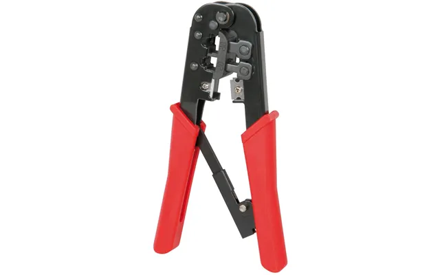 Mercury Network Cabling Tool Ratchet Modular Crimping Pliers Rj45 Rj12 Rj11 6p 8p