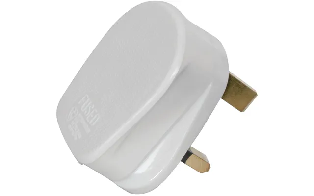 Mercury Rubber Uk Mains Plug - 13a Fuse