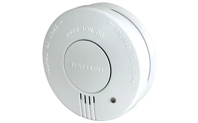 Mercury Sd102p Smoke Alarm For Home Photoelectric Battery Smoke Alarm Smoke Detector With Large Hush Test Button - Suppl
