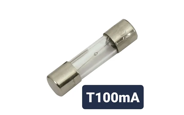 Mercury Slow Blow Glass Fuse 5 X 20mm T100ma 100ma 250v