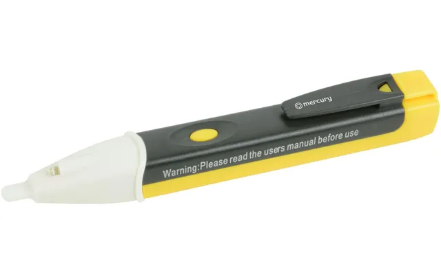 Mercury Voltage Tester Pen With Led Torch Light Pocket Tool Electricial