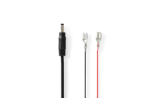 Nedis 12v Battery Power Cable For External Lead Acid Battery, 2m Long, - Compatible With Wildlife Cameras Wcam150gn, Wca