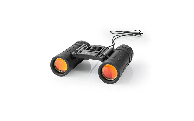 Nedis 8x21 Compact Roof Prism Binoculars, Lightweight Portable Hd Lens, Rubber Grip, Dioptric Correction, Ideal For Bird