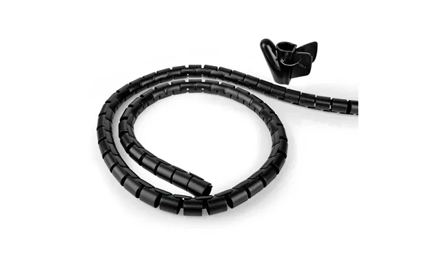 Nedis Cable Management Spiral Sleeve 1 Pcs Maximum Cable Thickness 32 Mm Pe Black
