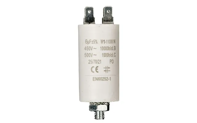 Nedis Capacitor 6.0uf 450 V Aarde - Motor Start Run