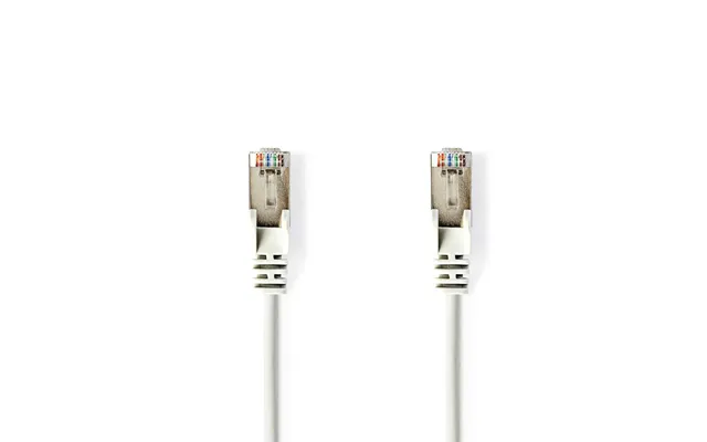 Nedis Cat5e Network Cable Sf Utp Rj45 Male Rj45 Male 1.00 M Round Pvc White Envelope