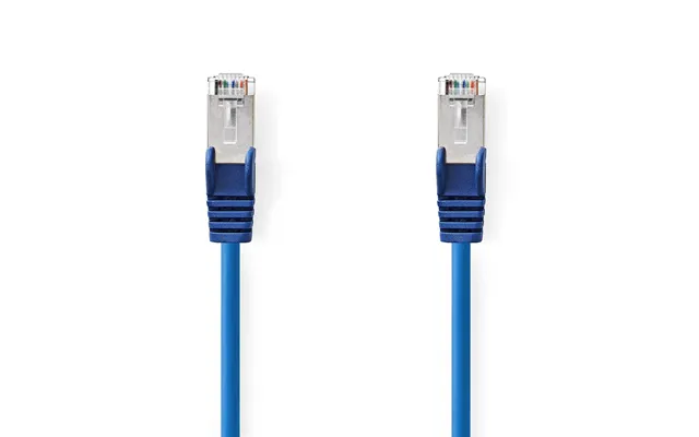 Nedis Cat5e Network Cable Sf Utp Rj45 Male Rj45 Male 1.50 M Round Pvc Blue Envelope