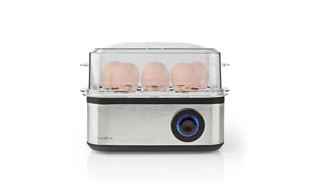 Nedis Compact Electric Egg Cooker Boiler Poacher - 500w