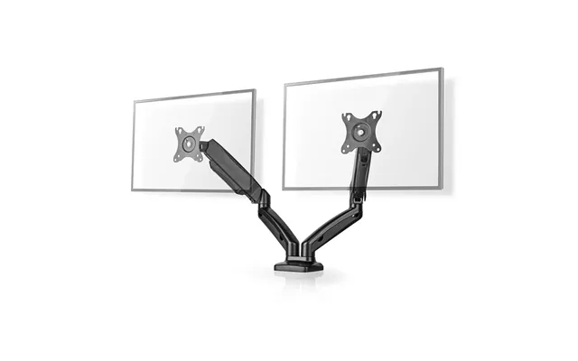 Nedis Desk Monitor Mount Gas Spring 2 Screens 15 - 32 75x75 100x100 Full Motion