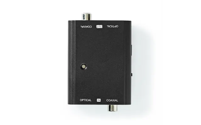 Nedis Digital Audio Converter 2-way Connection Input 1x S Pdif Rca Female 1x Toslink Female To Connection Output 1x S Pd