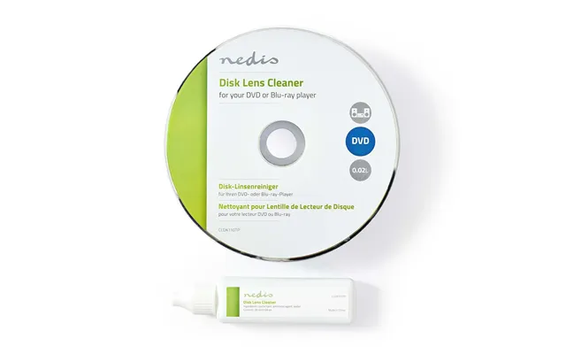 Nedis Disc Lens Cleaner Blu-ray Dvd 20 Ml