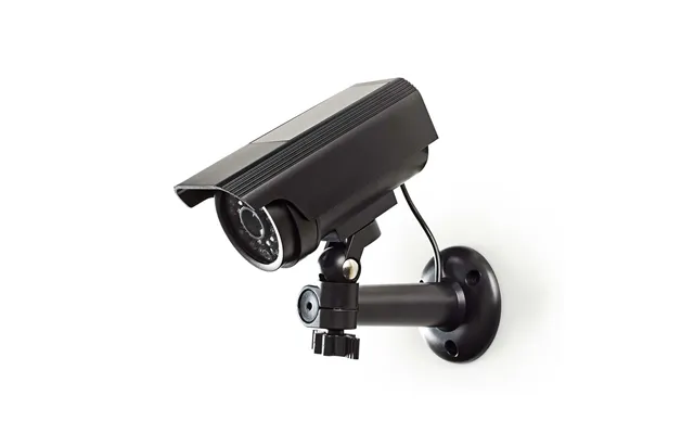 Nedis Dummy Security Cctv Fake Camera Bullet Ip44 Black