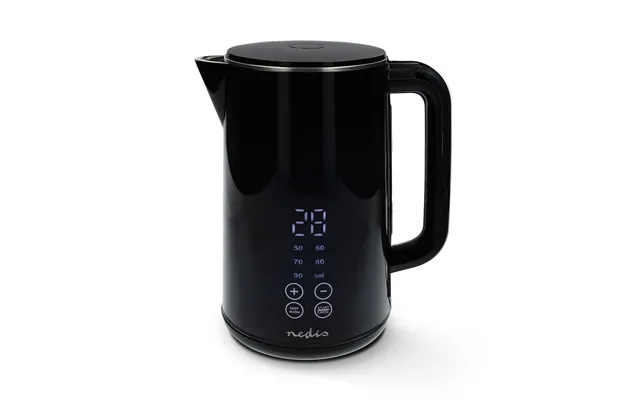 Nedis Electric Kettle 1.7l - Digital Temp Control 50-100oc