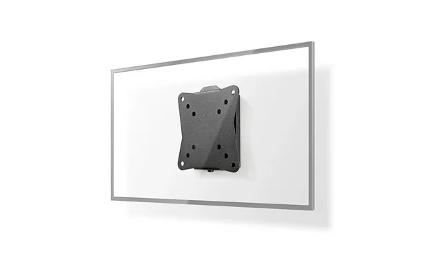 Nedis Fixed Tv Wall Mount 13 - 27 Maximum Supported Screen Weight 30 Kg Minimum Wall Distance 20 Mm Steel Black
