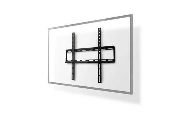 Nedis Fixed Tv Wall Mount 23 - 55 Maximum Supported Screen Weight 35 Kg Minimum Wall Distance 23 Mm Steel Black