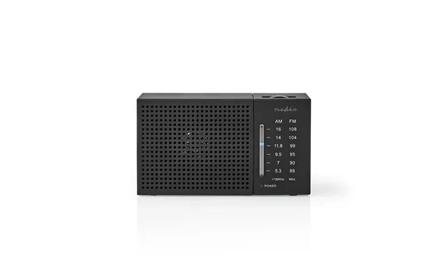 Nedis Fm Radio Portable Design Am Fm Battery Powered Analogue 1