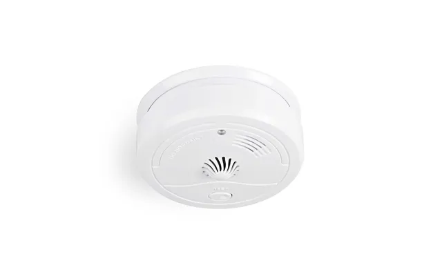 Nedis Heat Alarm Battery Powered Battery Life Up To 1 Year With Test Button 85 Db Abs White