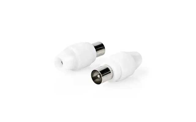 Nedis Iec Coax Connector Straight Male Nickel Plated 75 Ohm Screw Cable Input Diameter 7