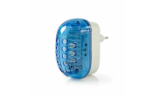 Nedis Insect Stop Uv Light Trap Zapper Killer 1 W Effective Range 20 M Blue White