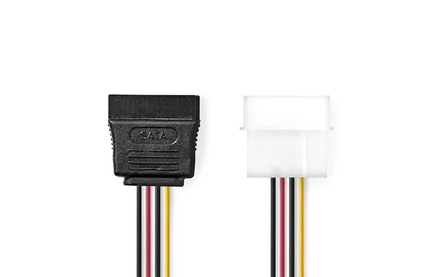 Nedis Internal Power Cable Molex Male Sata 15-pin Female Gold Plated 0
