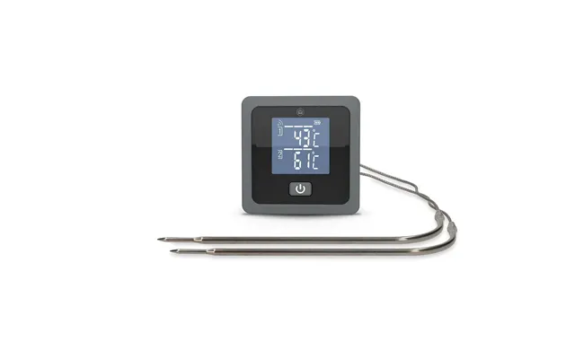 Nedis Leave-in Smart Digital Food, Meat, Baking Thermometer Temperature Probe Cooking Kitchen Bbq, With Alarm, Timer - B